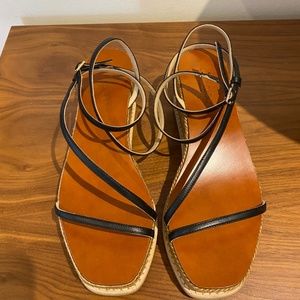 Jimmy Choo Women's Drive 60 Wedge Heel Sandals